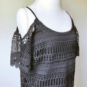 Lily White crochet cold shoulder